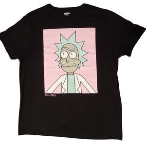 Rick & Morty Tee Black SZ XL